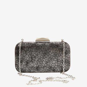 Small Pewter Clutch